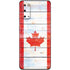 Canada Flag Light Wood Galaxy S20 Skin