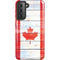 Canada Flag Light Wood Galaxy S21 5G Pro Case
