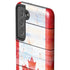 Canada Flag Light Wood Galaxy S21 5G Pro Case