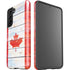 Canada Flag Light Wood Galaxy S21 5G Pro Case