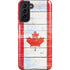 Canada Flag Light Wood Galaxy S21 FE Pro Case
