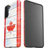 Canada Flag Light Wood Galaxy S21 FE Pro Case