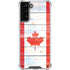 Canada Flag Light Wood Galaxy S21 Plus 5G Clear Case