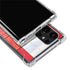 Canada Flag Light Wood Galaxy S22 Ultra Clear Case