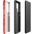 Canada Flag Light Wood Galaxy S22 Ultra Pro Case