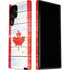 Canada Flag Light Wood Galaxy S22 Ultra Pro Case