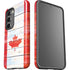 Canada Flag Light Wood Galaxy S23 Plus Pro Case