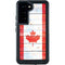 Canada Flag Light Wood Galaxy S23 Waterproof Case