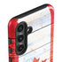 Canada Flag Light Wood Galaxy S24 Impact Case