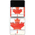 Canada Flag Light Wood Galaxy Z Flip3 5G Skin