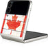 Canada Flag Light Wood Galaxy Z Flip3 5G Skin