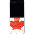 Canada Flag Light Wood Galaxy Z Flip5 5G Skin