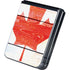Canada Flag Light Wood Galaxy Z Flip5 5G Skin