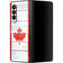 Canada Flag Light Wood Galaxy Z Fold3 5G Skin