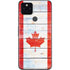 Canada Flag Light Wood Google Pixel 5a Skin