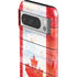 Canada Flag Light Wood Google Pixel 8 Pro Impact Case
