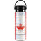 Canada Flag Light Wood Hydro Flask 20oz Wide Mouth Skin