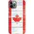 Canada Flag Light Wood iPhone 11 Pro Lite Case