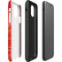 Canada Flag Light Wood iPhone 11 Pro Max Impact Case