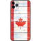 Canada Flag Light Wood iPhone 11 Pro Max Skin