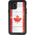 Canada Flag Light Wood iPhone 11 Pro Waterproof Case