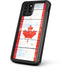 Canada Flag Light Wood iPhone 11 Pro Waterproof Case