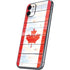 Canada Flag Light Wood iPhone 11 Skin