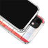 Canada Flag Light Wood iPhone 12 Mini Clear Case