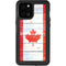 Canada Flag Light Wood iPhone 12 Pro Max Waterproof Case