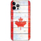 Canada Flag Light Wood iPhone 12 Pro Skin