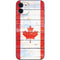 Canada Flag Light Wood iPhone 12 Skin