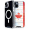 Canada Flag Light Wood iPhone 13 MagSafe Case