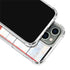 Canada Flag Light Wood iPhone 13 Pro Clear Case