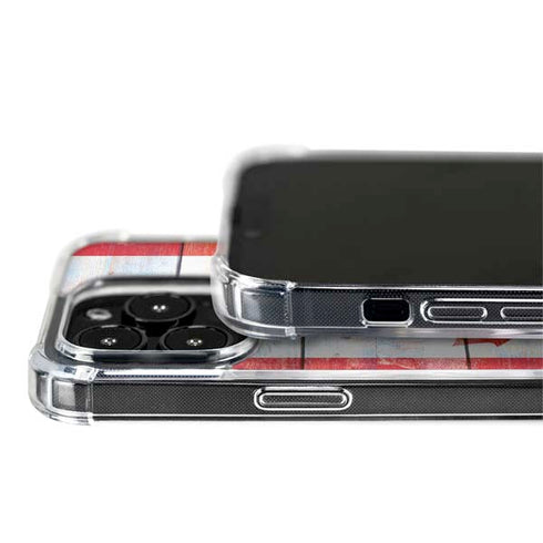 Canada Flag Light Wood iPhone 13 Pro MagSafe Case
