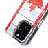 Canada Flag Light Wood iPhone 15 Pro Max MagSafe Case
