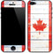 Canada Flag Light Wood iPhone 5/5s/5SE Skin