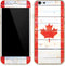 Canada Flag Light Wood iPhone 6/6s Skin