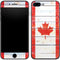 Canada Flag Light Wood iPhone 8 Plus Skin