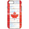 Canada Flag Light Wood iPhone 8 Pro Case