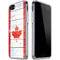 Canada Flag Light Wood iPhone SE (2nd & 3rd Gen) Clear Case