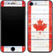 Canada Flag Light Wood iPhone SE (2nd & 3rd Gen) Skin