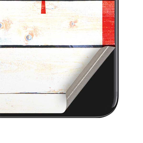 Canada Flag Light Wood iPhone SE (2nd & 3rd Gen) Skin