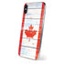 Canada Flag Light Wood iPhone XS Max Skin