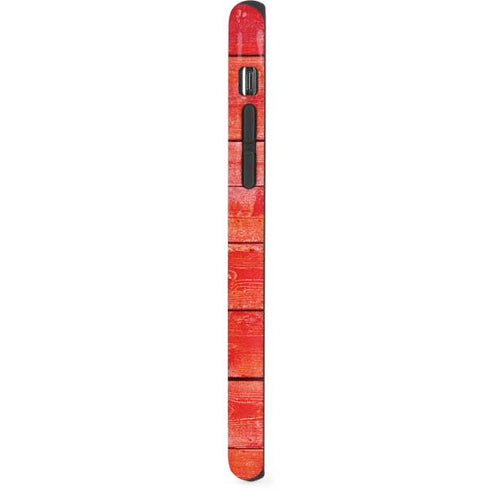 Canada Flag Light Wood iPhone XS Pro Case