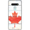 Canada Flag Light Wood LG Stylo 6 Clear Case