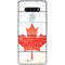 Canada Flag Light Wood LG Stylo 6 Clear Case