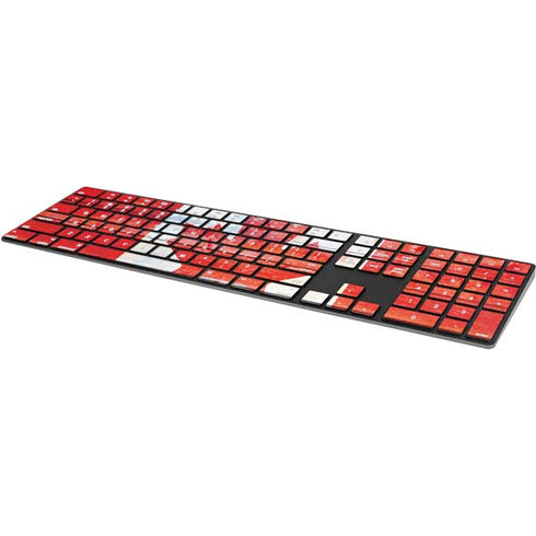 Canada Flag Light Wood Magic Keyboard with Numeric Keypad Skin