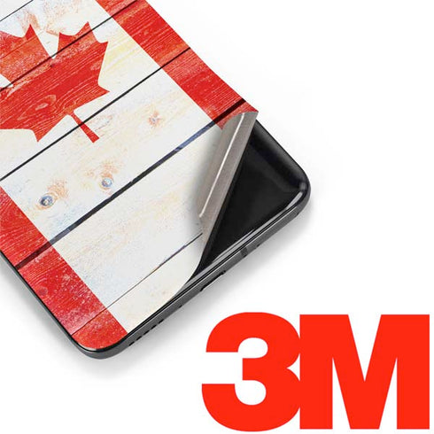 Canada Flag Light Wood OnePlus 7 Pro Skin