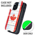 Canada Flag Light Wood Otterbox Defender iPhone Skin