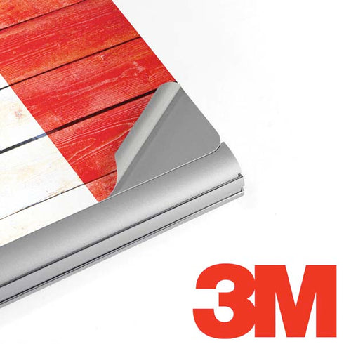Canada Flag Light Wood Surface Book 2 13.5in Skin